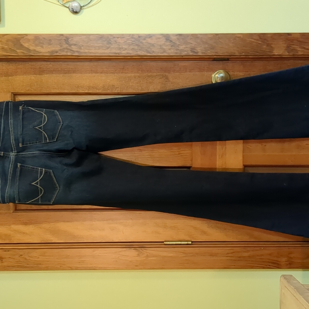 Ariat Dark Blue Flare Jeans - Picture 2 of 7